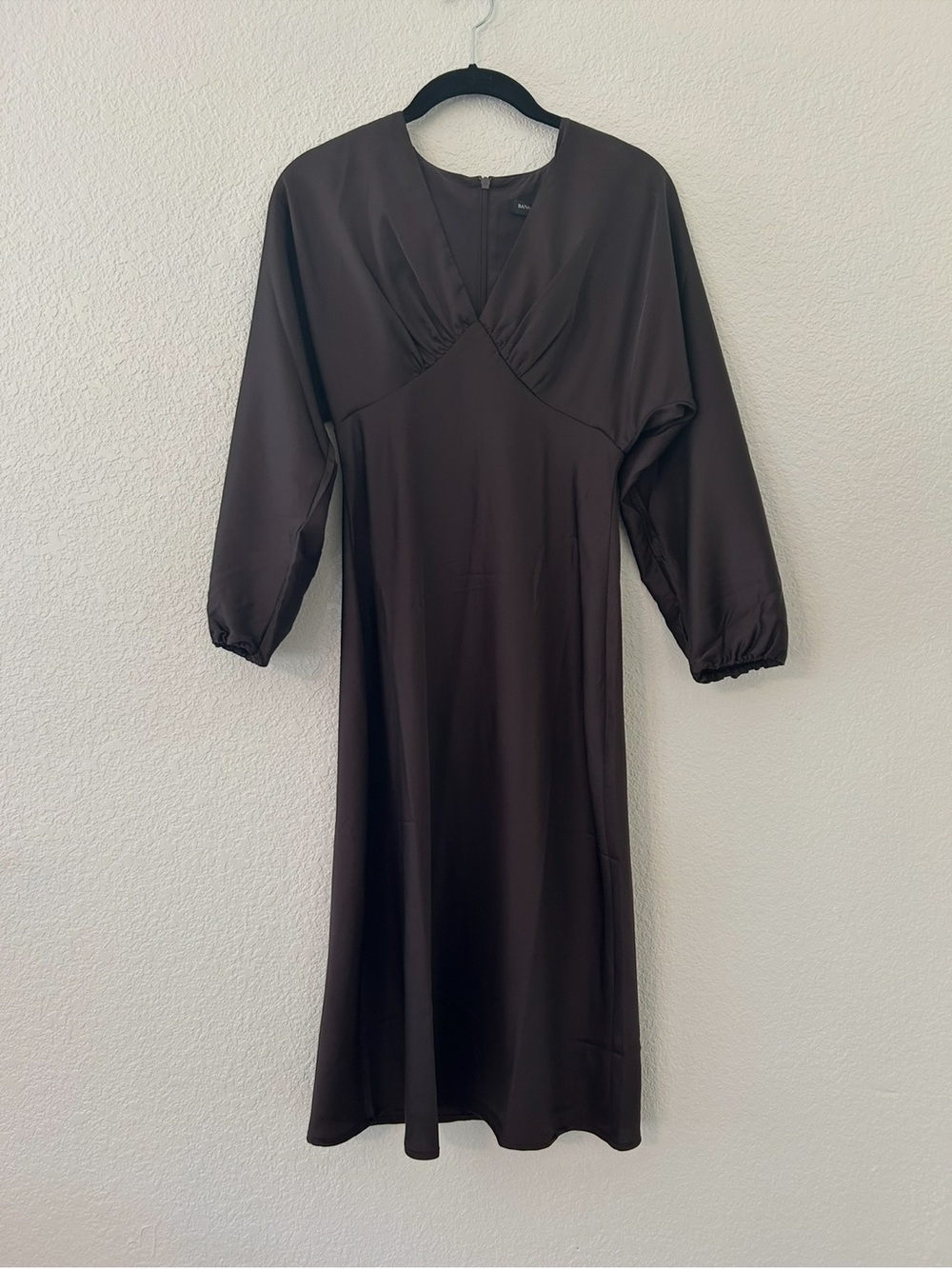 Banana Republic Classic Black Long Sleeve Dress